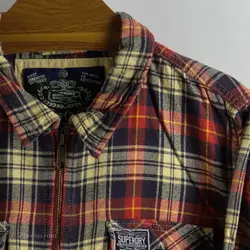 پیراهن پشمی زیپ دار  Superdry