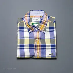 پیراهن کنف آستین کوتاه  Crocodile