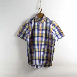 پیراهن کنف آستین کوتاه  Crocodile