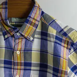 پیراهن کنف آستین کوتاه  Crocodile