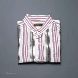 پیراهن کنف آستین کوتاه  Aramis