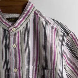 پیراهن کنف آستین کوتاه  Aramis