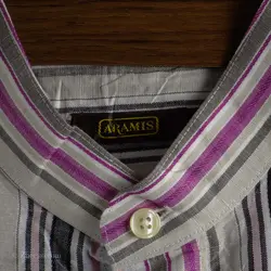 پیراهن کنف آستین کوتاه  Aramis