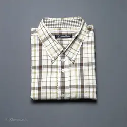 پیراهن نخی آستین کوتاه  Claude Vigo