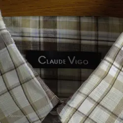 پیراهن نخی آستین کوتاه  Claude Vigo