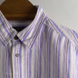 پیراهن کنف آستین کوتاه  Alain Delon