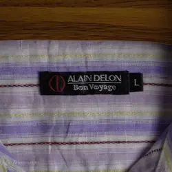 پیراهن کنف آستین کوتاه  Alain Delon