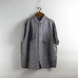 پیراهن کنف آستین کوتاه  Canda