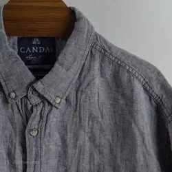 پیراهن کنف آستین کوتاه  Canda