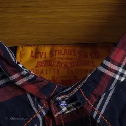 پیراهن کنف آستین کوتاه  Leyi Strauss & co