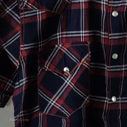 پیراهن کنف آستین کوتاه  Leyi Strauss & co