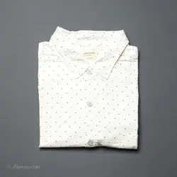 پیراهن کنف آستین کوتاه  Back Number