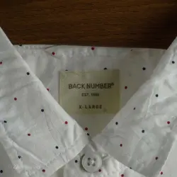 پیراهن کنف آستین کوتاه  Back Number