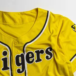 تیشرت بیسبالی زرد