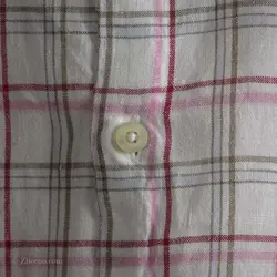 پیراهن کنف آستین کوتاه  Zara Man