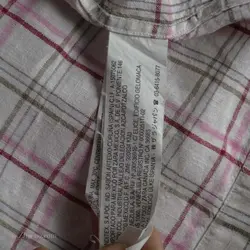 پیراهن کنف آستین کوتاه  Zara Man