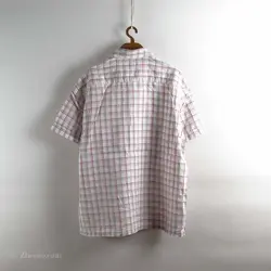 پیراهن کنف آستین کوتاه  Zara Man