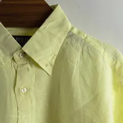 پیراهن کنف آستین کوتاه  Polo