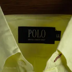 پیراهن کنف آستین کوتاه  Polo