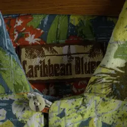 پیراهن هاوایی Caribbean Blues