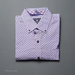 پیراهن نخی آستین کوتاه  State of Art