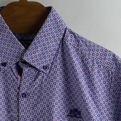 پیراهن نخی آستین کوتاه  State of Art