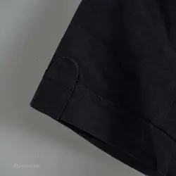 پیراهن کنف آستین کوتاه Perry Ellis