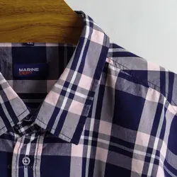 پیراهن نخی آستین کوتاه  Marine Dept