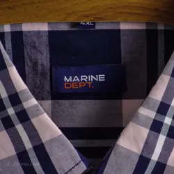 پیراهن نخی آستین کوتاه  Marine Dept