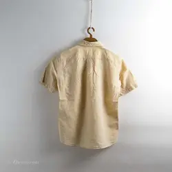 پیراهن کنف آستین کوتاه  Good Day