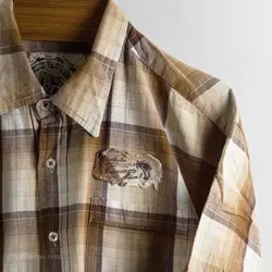 پیراهن نخی آستین کوتاه  Blue Tribe