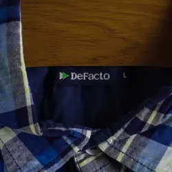 پیراهن نخی آستین کوتاه Defacto