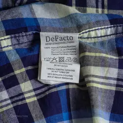 پیراهن نخی آستین کوتاه Defacto