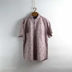 پیراهن نخی آستین کوتاه Angelo litrico