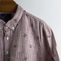 پیراهن نخی آستین کوتاه Angelo litrico