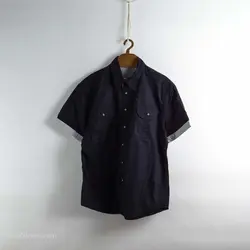 پیراهن نخی آستین کوتاه  Justbo