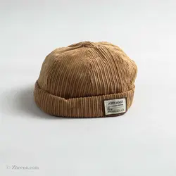 کلاه لئونی مخمل کبریتی