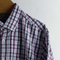 پیراهن نخی آستین کوتاه  Casa Moda
