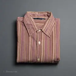 پیراهن کبربتی راه راه