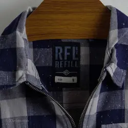 پیراهن پشمی زیپ دار RFL