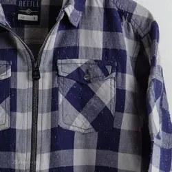 پیراهن پشمی زیپ دار RFL