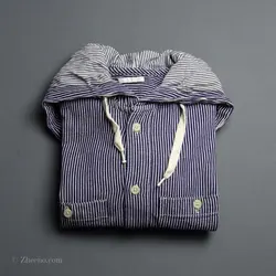 پیراهن پشمی کلاه دار  Gu