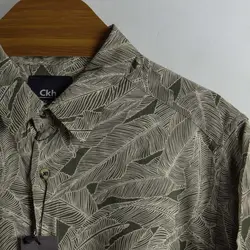 پیراهن هاوایی ClockHouse طرح برگ