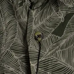 پیراهن هاوایی ClockHouse طرح برگ