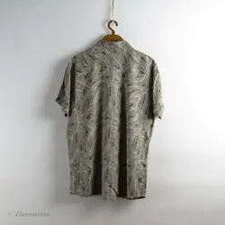 پیراهن هاوایی ClockHouse طرح برگ