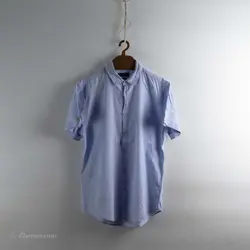 پیراهن کنف آستین کوتاه   Zara Man