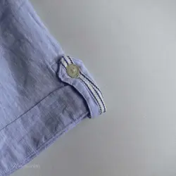 پیراهن کنف آستین کوتاه   Zara Man