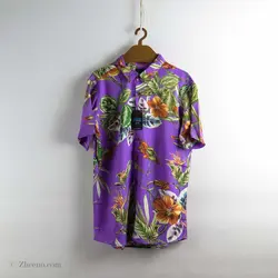 پیراهن هاوایی WOW طرح گل