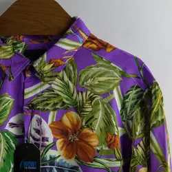 پیراهن هاوایی WOW طرح گل