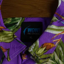 پیراهن هاوایی WOW طرح گل